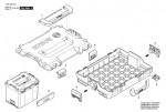 Bosch 1 605 438 1EM L-Boxx 136 Carrying Case Spare Parts